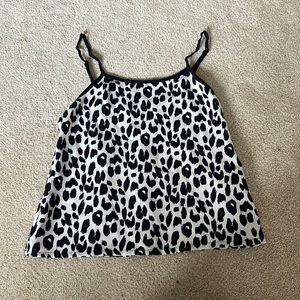 Minkpink Leopard tank.